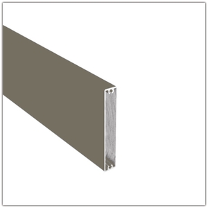 Balkonbrett RAL7006 Beigegrau
