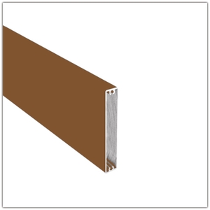 Balkonbrett RAL8003 Lehmbraun