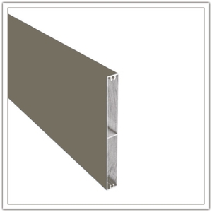 Balkonbrett RAL7006 Beigegrau