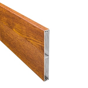 Balkonbrett Golden Oak in Auminium 200 x 16 mm