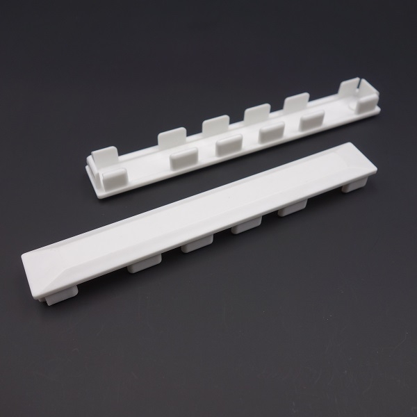 PVC Endkappe für Handlauf Kunststoff Kunststoffprofil 150 x 45 mm weiß 