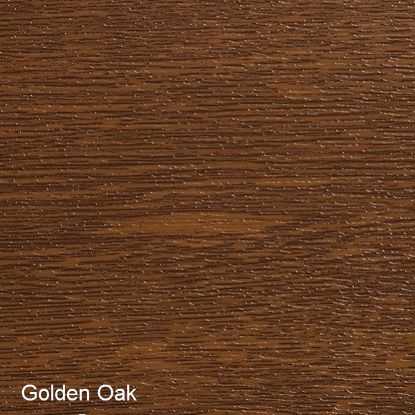 Balkonbrett Kunststoff Holzdekor - Golden Oak