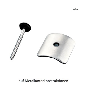 Kalotte mit Schraube Abb. ähnlich