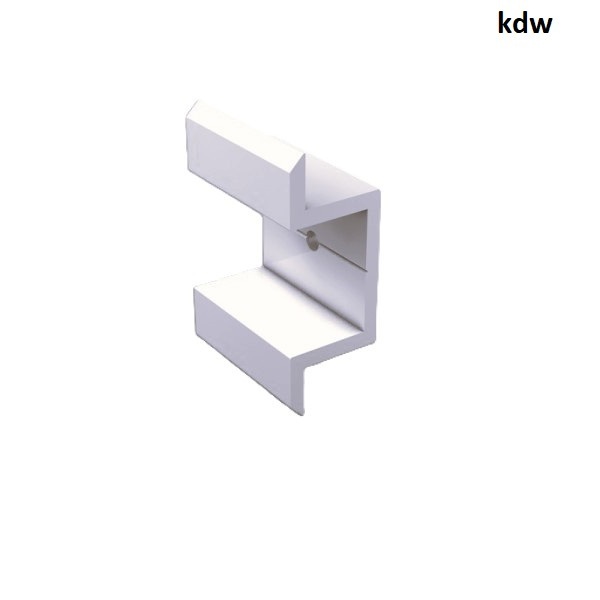 Mittelclip Weiss