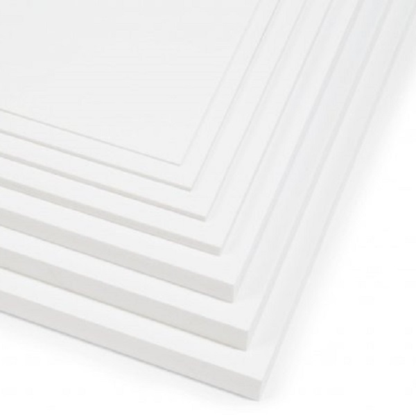 PVC Hartschaumplatte in Weiß, 10 mm - Massivplatten » PVC