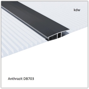 H-Profil in Anthrazit DB703