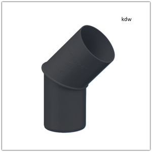 Bogen in Anthrazit 45 DN50