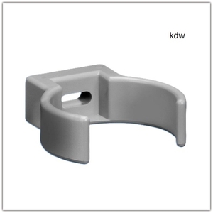 Fallrohrhalter in Grau