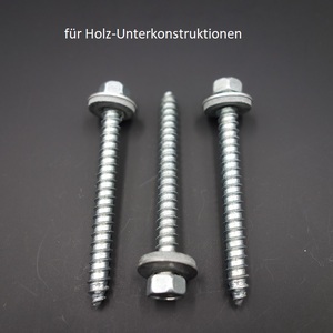 Edelstahl-Sechskanschrauben