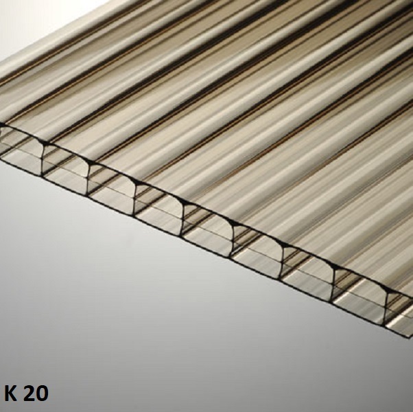 Polycarbonat Eiskristall Stegplatte