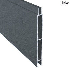 Fuellprofil aus Aluminium in Anthrazit (DB 703)