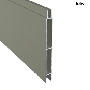 Fuellprofil aus Aluminium Hellgrau (RAL7030)