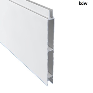 Fuellprofil aus Aluminium in Weiss