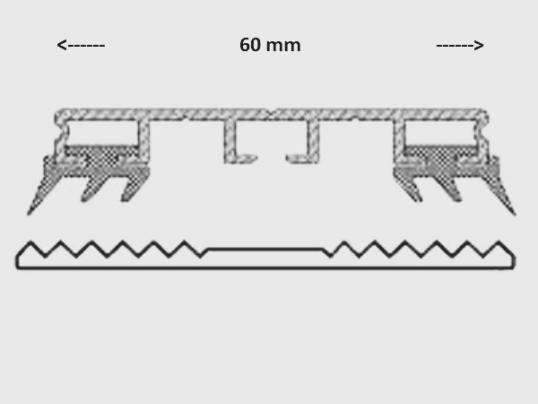 Abmessungen Verbinder 60 mm