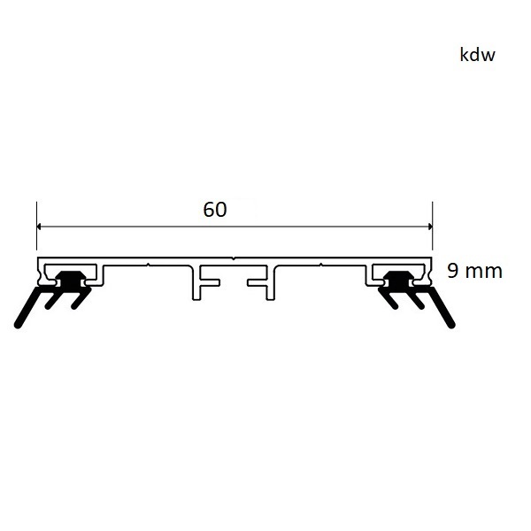 Abmessungen Verbinder 60 mm