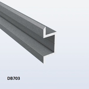 Verschlussprofil in Anthrazit DB 703 fr Balkonbretter