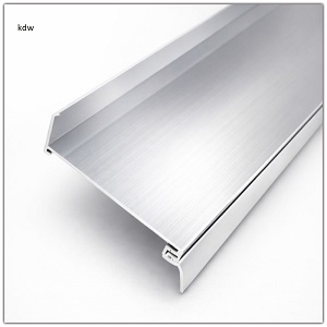 Wandanschlußprofile aus Aluminium