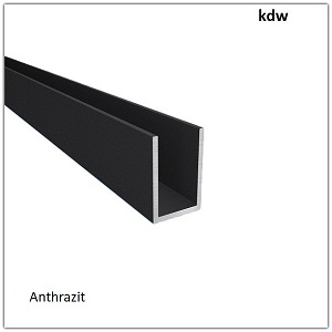 U-Profile - Anthrazit