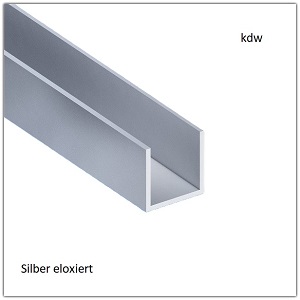U-Profile - Silber