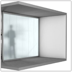 Wetterschutz aus Polycarbonat Lichtdurchlässig