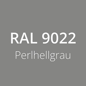 Balkonbretter Sonderanfertigung Pulverbeschichtet Perlhellgrau (RAL9022)
