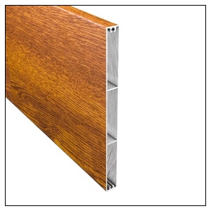 Zaunbretter Holzoptik Oregon